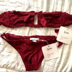 NWT 2 piece bikini bathing suit swim wear